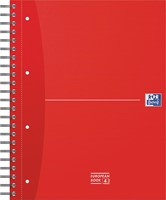 Oxford Office Essentials European Book, 240 bladzijden, ft A4+, geruit, geassorteerde kleuren-2