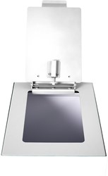 V-Part top met klep voor modulaire afvalbak 60 l, wit