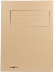 Class'ex dossiermap, 3 kleppen ft 23,7 x 32 cm (voor ft A4), gems