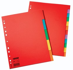 Esselte tabbladen 12 tabs, karton van 220 g/m²