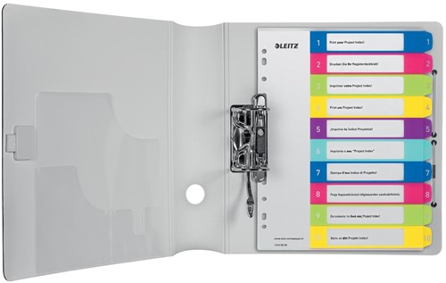 Leitz WOW printbare index, 10 tabs-3