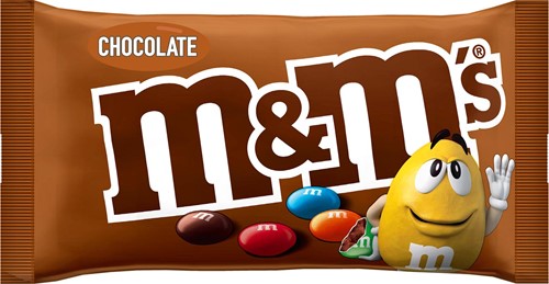M&M'S choco, zakje van 45 g, pak van 24 stuks