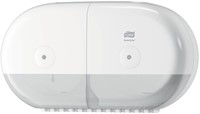 Toiletpapierdispenser Tork T9 Elevation SmartOne klein duo wit 682000-2