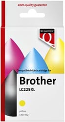 Inktcartridge Quantore alternatief tbv Brother LC225XL geel
