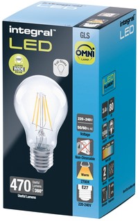 Ledlamp Integral E27 2700K warm wit 3.4W 470lumen-3