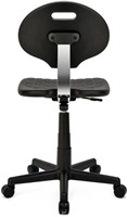 Werkstoel Euroseats Tarente Medium zwart-3