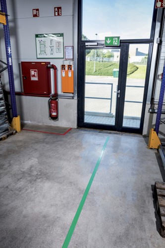Vloermarkeringstape DURALINE 50mmx30m groen-3