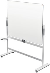 Whiteboard Nobo Move & Meet kantelbaar 120x150cm + Gratis Leitz zit/sta kruk t.w.v €221,80