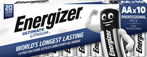 Batterij Energizer Ultimate Lithium 10x AA