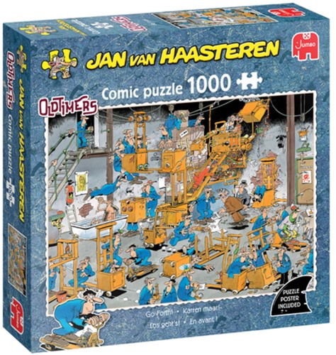 Puzzel JvH Oldtimer finale duo 1000st