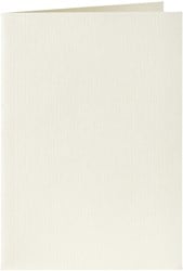 Correspondentiekaart Papicolor dubbel 105x148mm anjerwit pak à 6 stuks