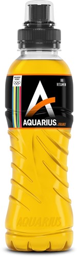 Aquarius Orange frisdrank, fles van 50 cl, pak van 12 stuks