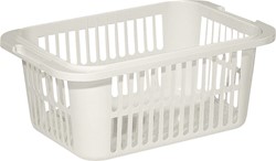 Curver Lingo wasmand, 66,5 x 43,5 x 38 cm, lichtgrijs