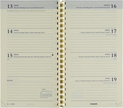 Brepols schoolagenda Interplan Genova vulling, 2025-2026