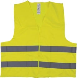DONAU SAFETY fluohesje, geel, medium