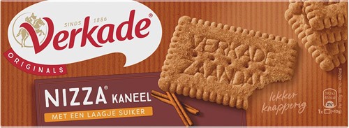 Verkade Nizza koekjes kaneel, pak van 240 gram
