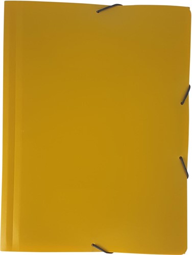 Bronyl Nature elastomap, voor ft A5, uit PP, mosterdgeel
