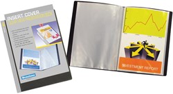 Beautone personaliseerbaar showalbum, A4, 100 tassen, zwart