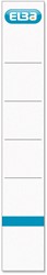 Elba Rugetiketten Ft 19 x 3 cm, wit, 10 stuks