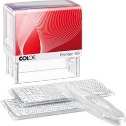 Colop doe-het-zelf stempel Printer 40, max. 6 lijnen