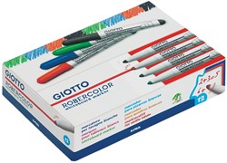 Giotto Robercolor whiteboardmarker maxi, ronde punt, blauw