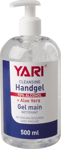Reinigende handgel met pomp, flacon van 500 ml