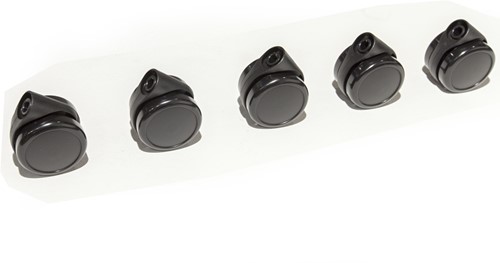 Wielen voor bureaustoelen Harde wielen voor zachte vloeren (6cm)