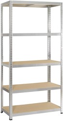 Avasco rek Strong 175, ft 176 x 90 x 45 cm, 5 legborden, gegalvaniseerd
