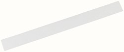 MAUL metaalstrip Standaard lijst zelfklevend 100X5cm wit