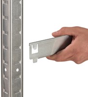 Avasco rek Strong 265, ft 176 X 90 X 60 cm, 5 legborden, gegalvaniseerd-2