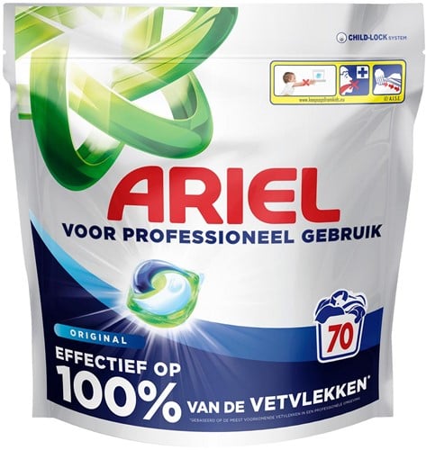Ariel Professional Formula All-in-1 Original wascapsules,  pak van 70 stuks