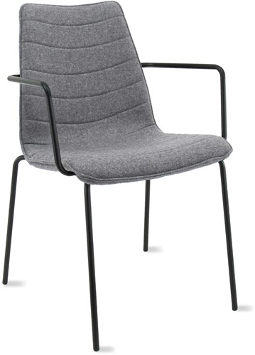 Sitwise Felt Grijs – Frame Zwart