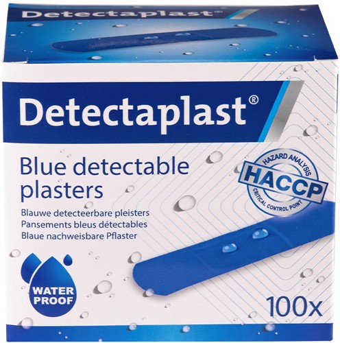 Detectaplast Universal pleister, ft 19 x 72 mm, pak van 100 stuks