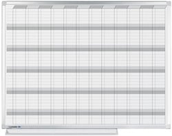 Planbord Legamaster professional jaarplanner hor 90x120cm