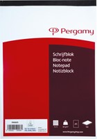 Pergamy schrijfblok, 60 g/m², ft A5, 100 vel, geruit 5 mm-2