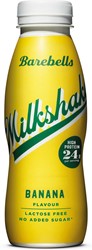 Barebells milkshake banaan, 33 cl, pak van 8
