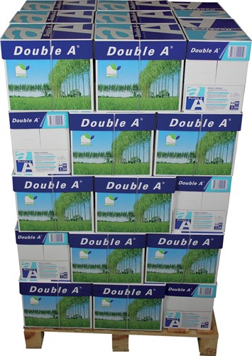 Double A Premium printpapier ft A4, 80 g, pallet van 200 pakken van 500 vel-1
