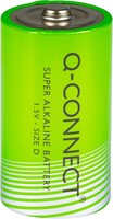 Q-CONNECT batterij, alkaline, D, blister van 2 stuks-3