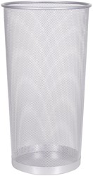 Q-CONNECT parapluhouder, 22,6 liter, metaal, zilver