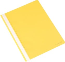 Q-CONNECT snelhechtmap, A4, geel