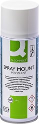 Q-CONNECT Quick Mount spray, permanent, spuitbus van 400 ml