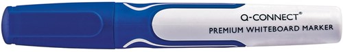 Q-CONNECT Premium whiteboard marker, 3 mm, ronde punt, blauw