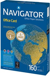 Navigator Office Card presentatiepapier ft A4, 160 g, pak van 250 vel