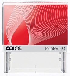 Colop stempel met voucher systeem Printer Printer 40, max. 6 regels, ft 59 x 23 mm