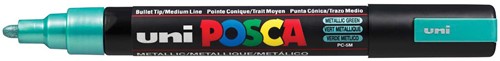Uni POSCA paintmarker PC-5M, 1,8 - 2,5 mm, groen metaal