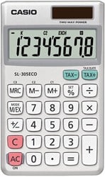 Casio zakrekenmachine SL-305 ECO