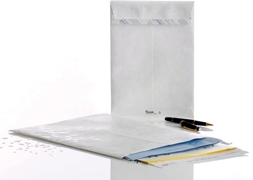 Enveloppen Tyvek ft 162 x 229 mm, doos van 100 stuks
