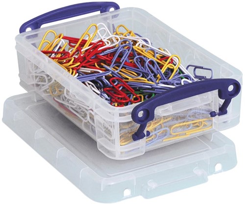 Really Useful Box 0,35 liter, transparant