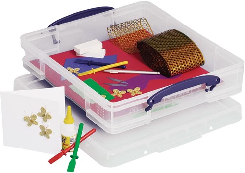 Really Useful Box opbergdoos 7 liter, transparant