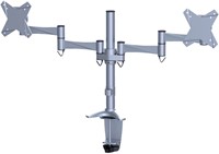 Monitorarm Neomounts D1330D 2x10-27" zilvergrijs-2